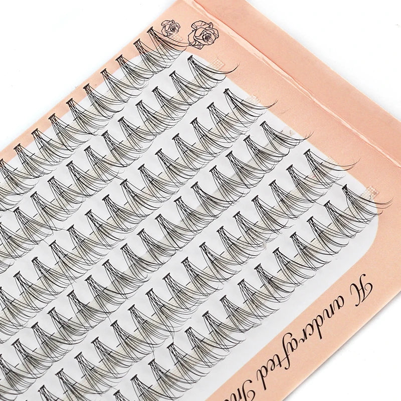 10D/20D/30D Fake Eyelashes Extensions Kit Lash Bond and Seal False Eyelashes Makeup Set DIY Long Lashes Clusters Make up Tool